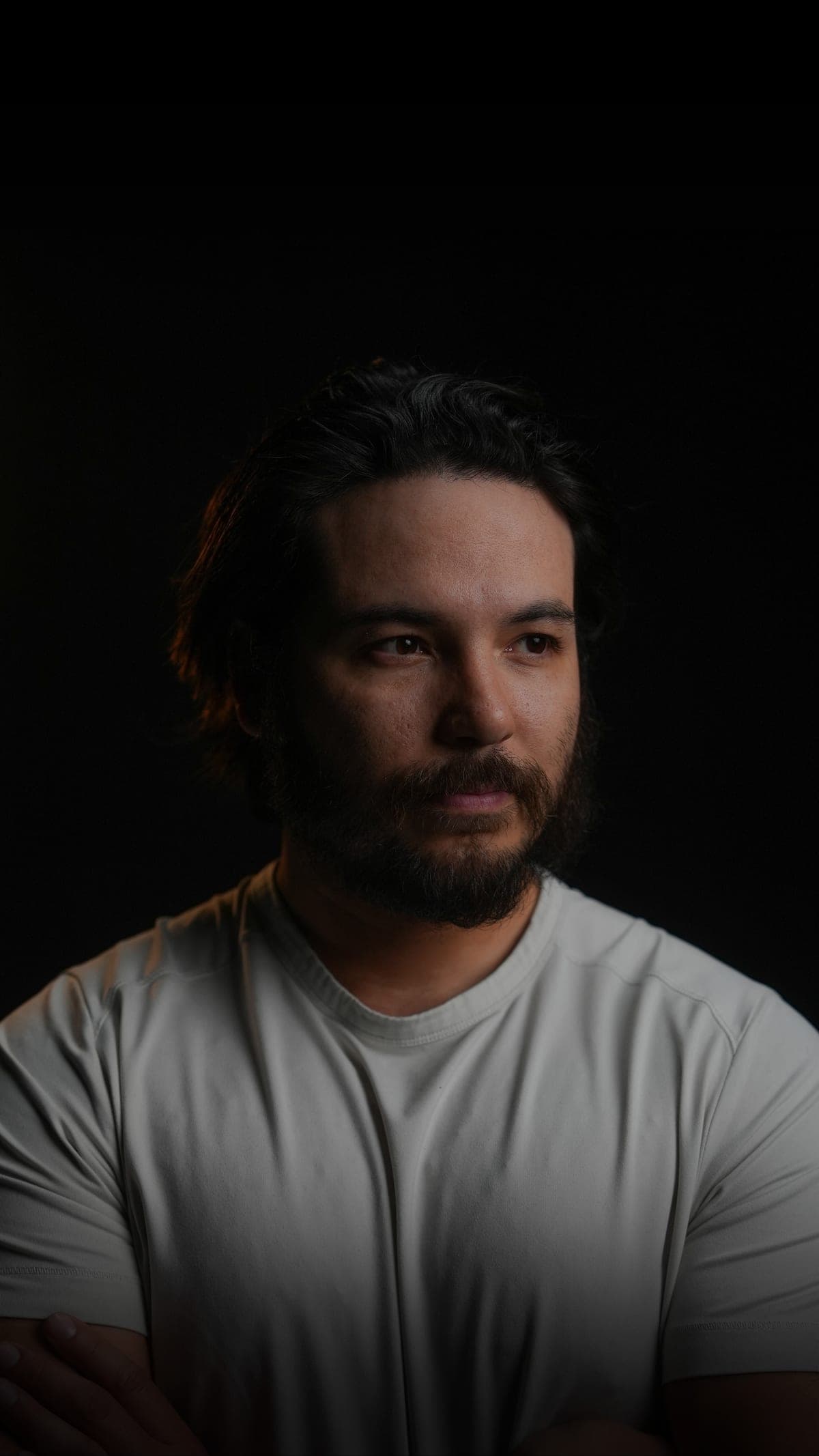 Cory Silva, arms crossed